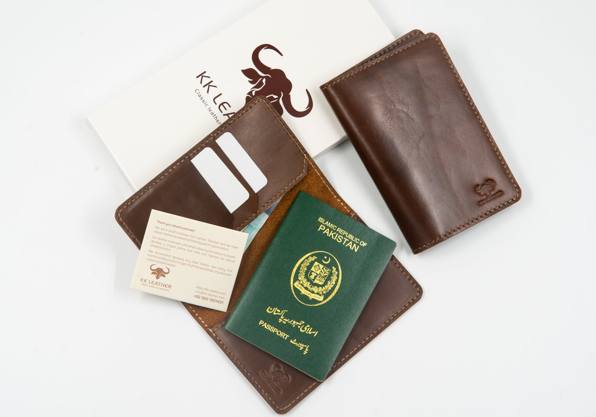 Levi Passport Cover – KK Leather