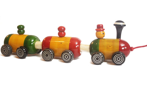 AATIKE Toys Boogie Woogie Wooden Train for Kids