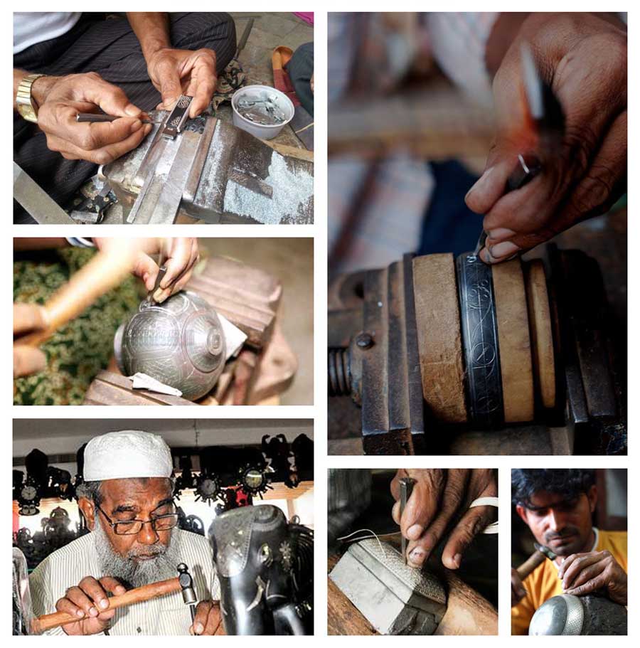 Bidri – Master craftsmen at work
