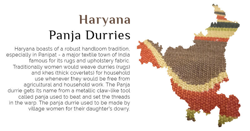 Fabric of Haryana - Punjab Durries