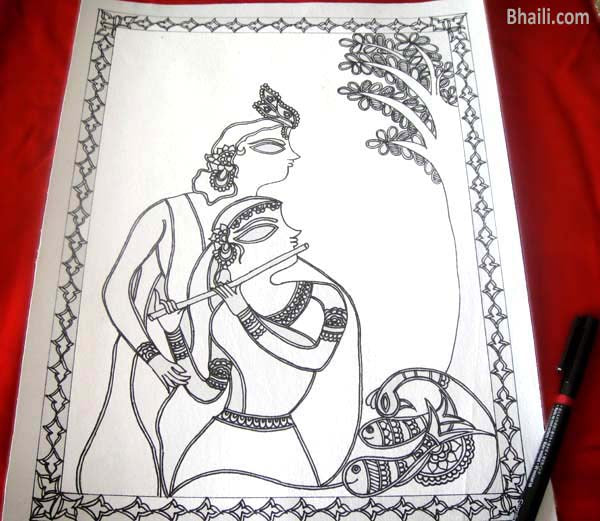 Madhubani Art Painting at Rs 700 | New Items in Nagpur | ID: 15663893455