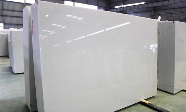 Cut sheets of white makrana marble