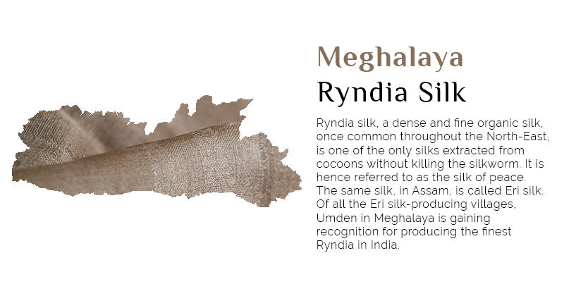 Fabric of Meghalaya - Ryndia Silk