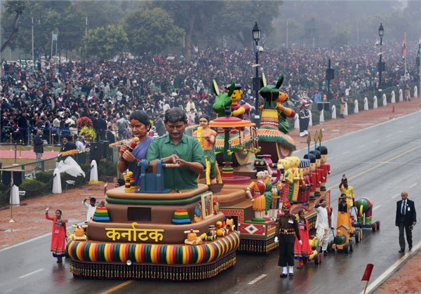 Channapatna at the Republic Day