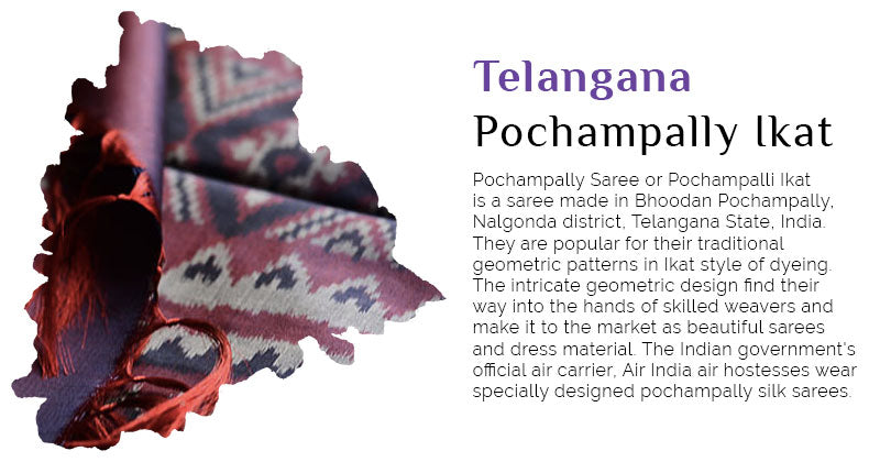 Fabric of Telangana - Pochampally Ikat