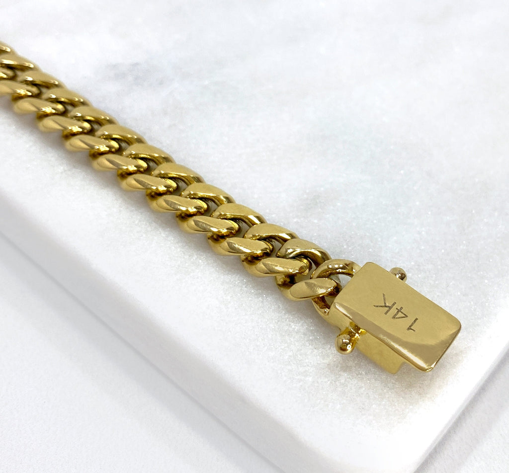 PinktownUSA Dozen Iced Chain LV Anklets