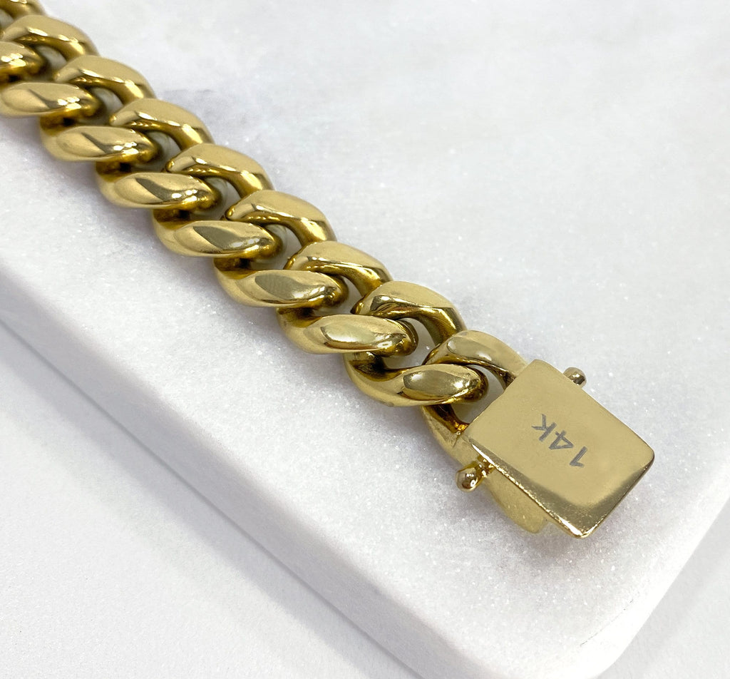 PinktownUSA Dozen Iced Chain LV Anklets