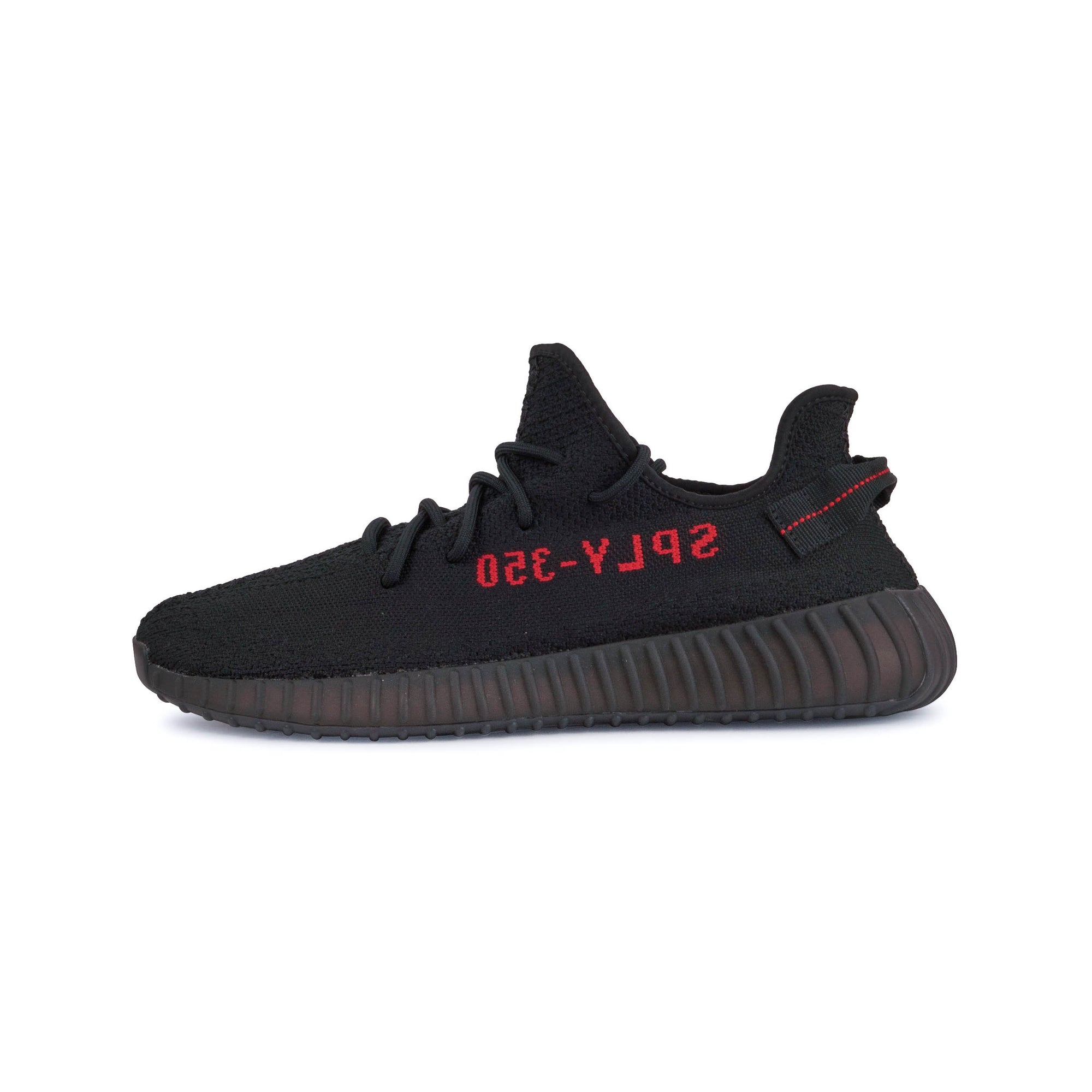 yeezy 350 black red 2020