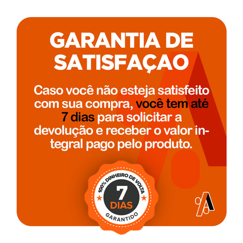 garantia de satisfação de 7 dias da loja amo descontos