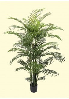 6 Foot Artificial Silk Areca Palm Tree x 8 for Home or Office - Silk Plants Canada