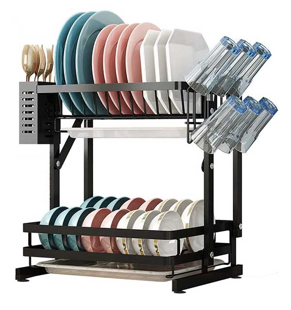 Rackifier Space-Saving Kitchen Rack - MICROVISOR® Extension Hood