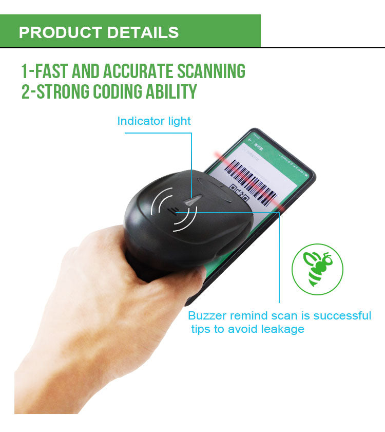 Barcode scanner for inventory