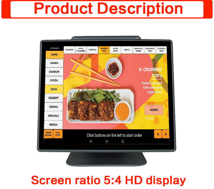 touch screen pos monitor