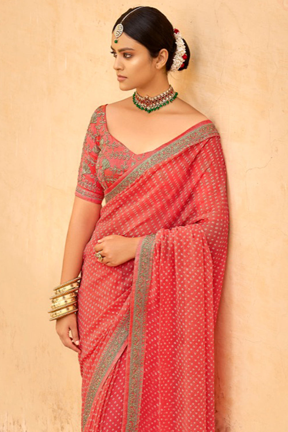 Bandhej Sarees – Sunasa