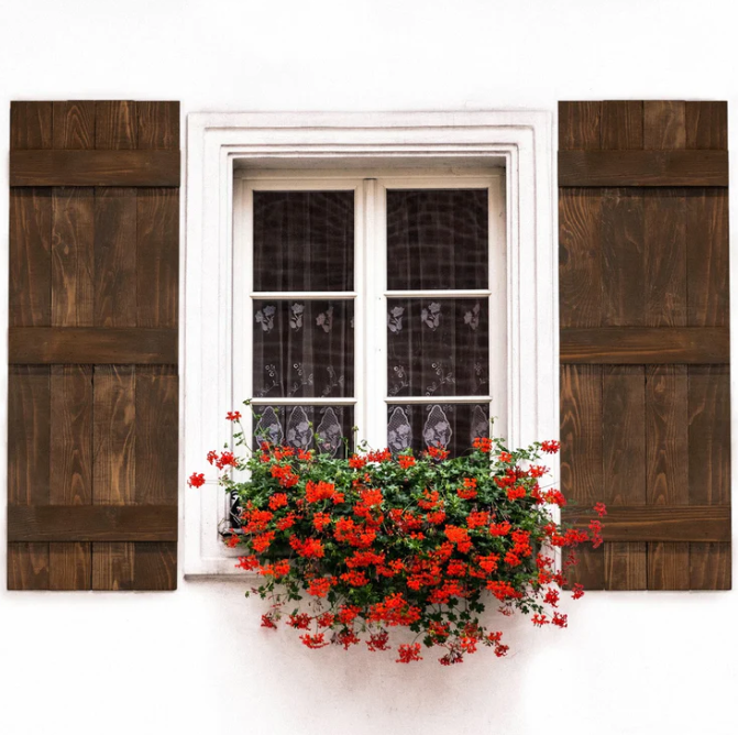 Traditional Wood Shutters