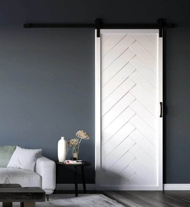 Space-Saving Elegance Sliding barn doors