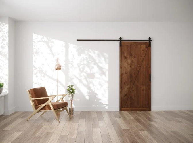 Aesthetic Appeal Barn style doors