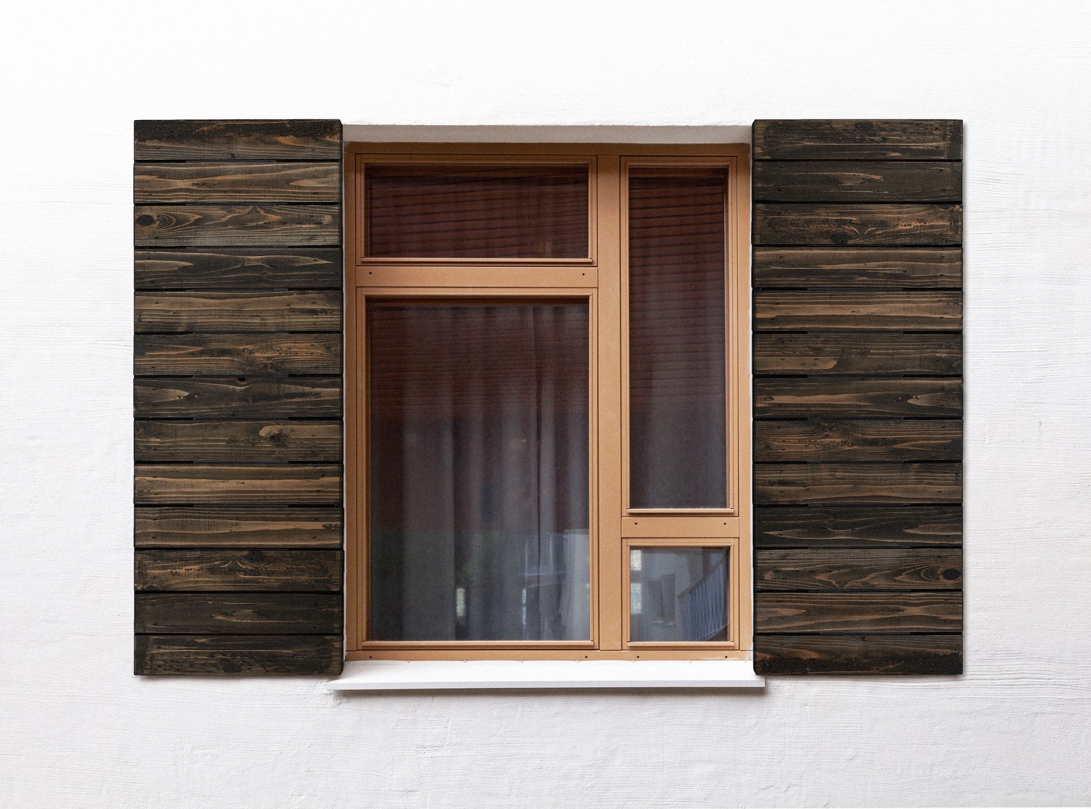 Dogberry Collections Real Wood Shutters Create a Custom Look with Easy Installation