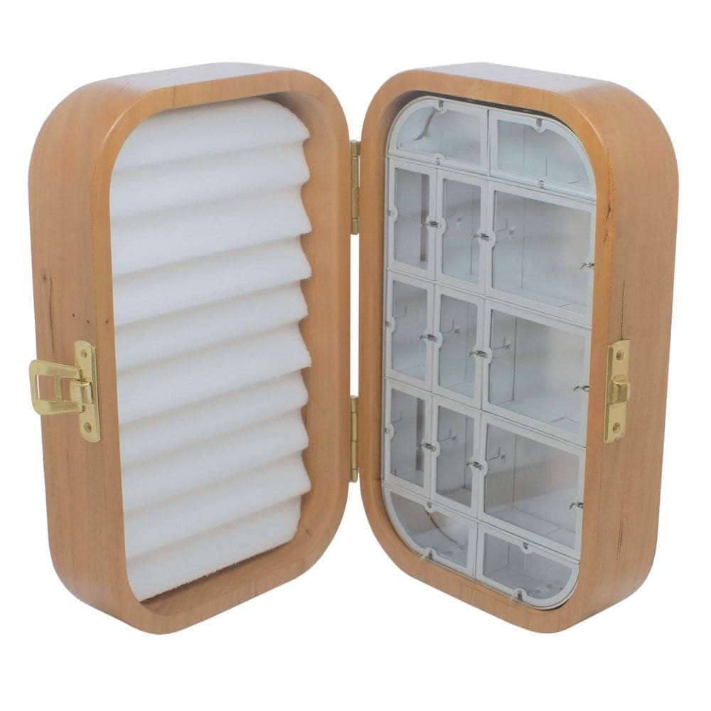 ☆ Wheatley Wooden Fly Box ・ホイットレー１ ☆ フィッシング その他