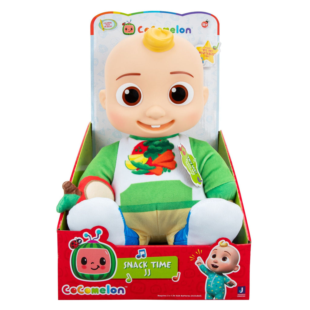 CoComelon Interactive Learning JJ Doll with Lights, Sounds, and Music to  Encourage Letter, Number, and Color Recognition, Kids Toys for Ages 18  Month - Toys 4 U