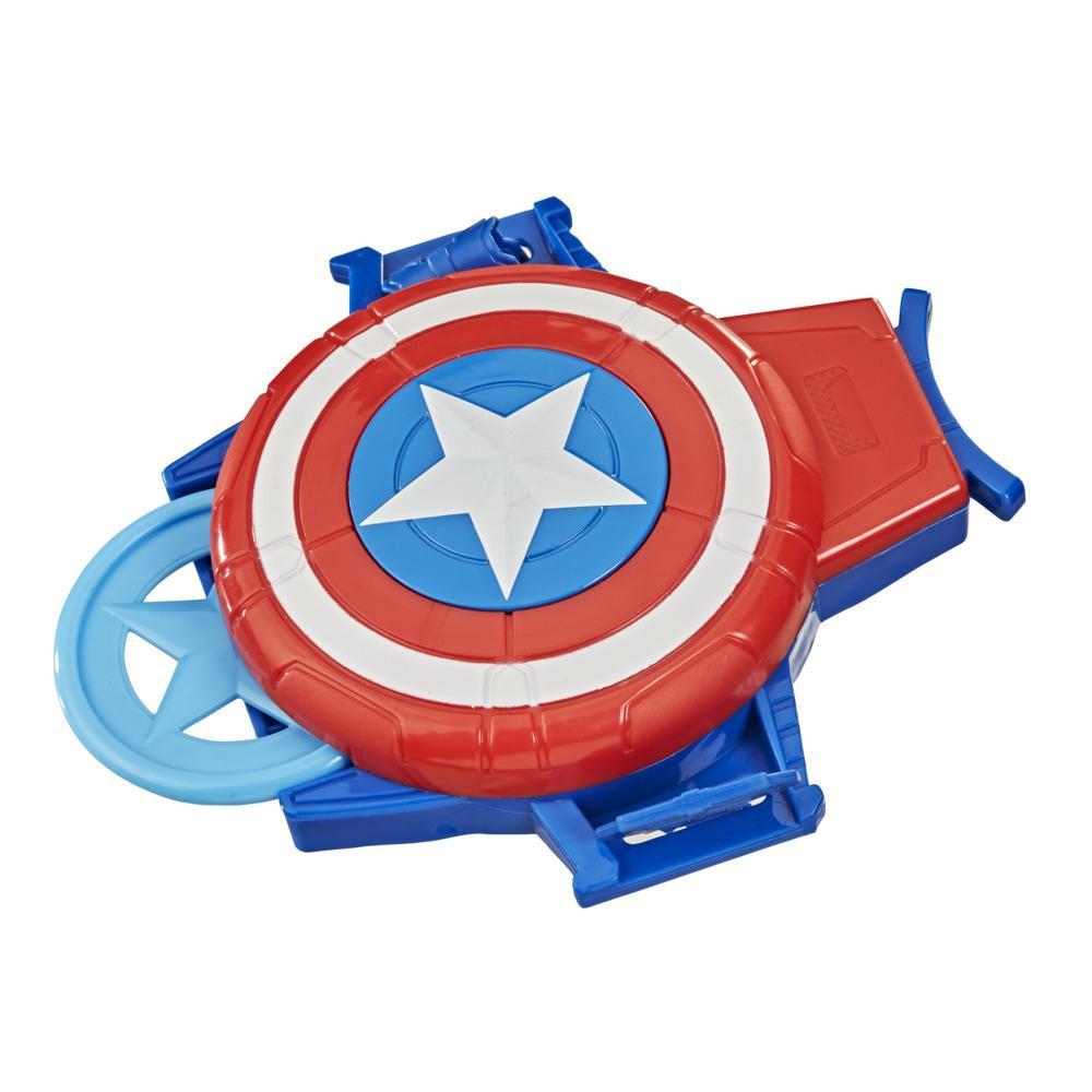 Hasbro Marvel Captain America Shield Gauntlet Disc Blaster 5Y+ - Peekaboo