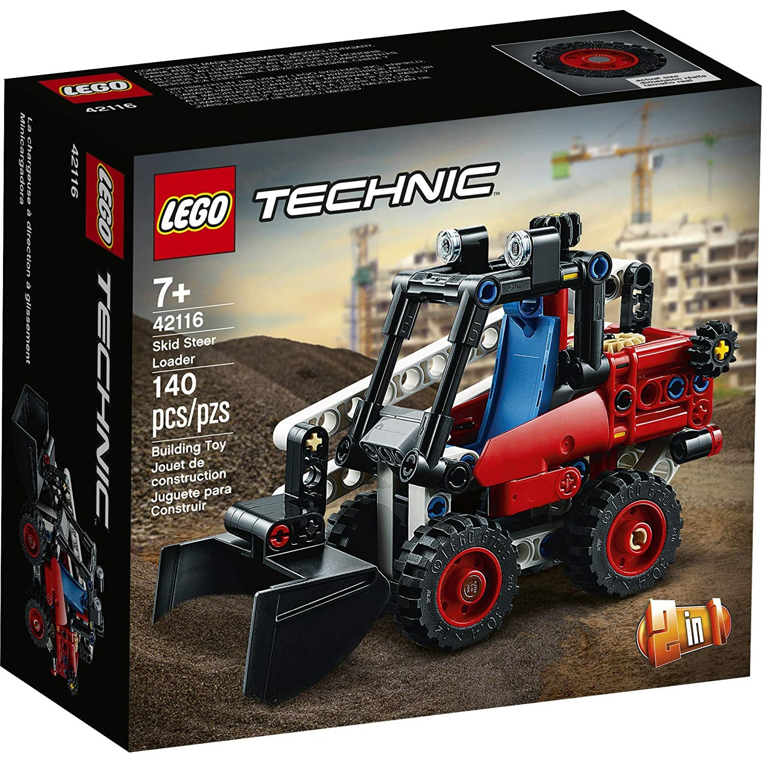 Lego Technic Skid Steer Loader Set 7Y+ - Peekaboo