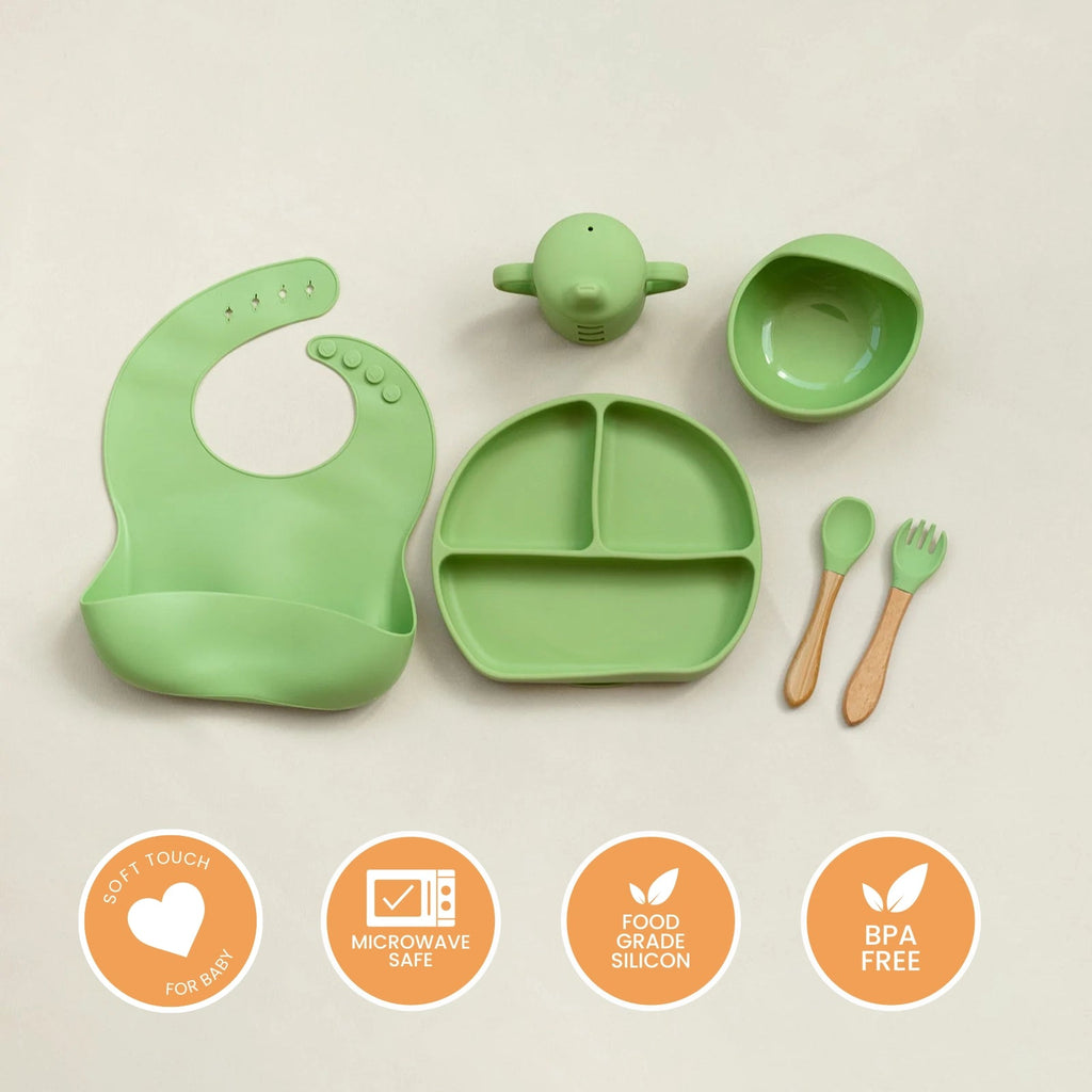 Munchkin The Baby Toon™ Silicone Alligator Teething Spoon, Green