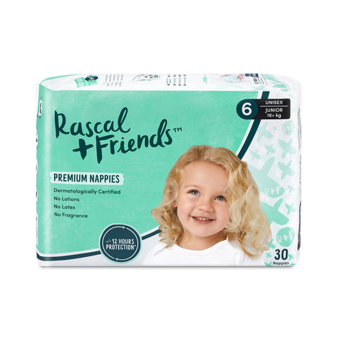 Rascal+Friends Premium Adhesive Walker Kids Nappy Diapers Size 5 (13-18  Kgs) - 32 Pieces - Peekaboo