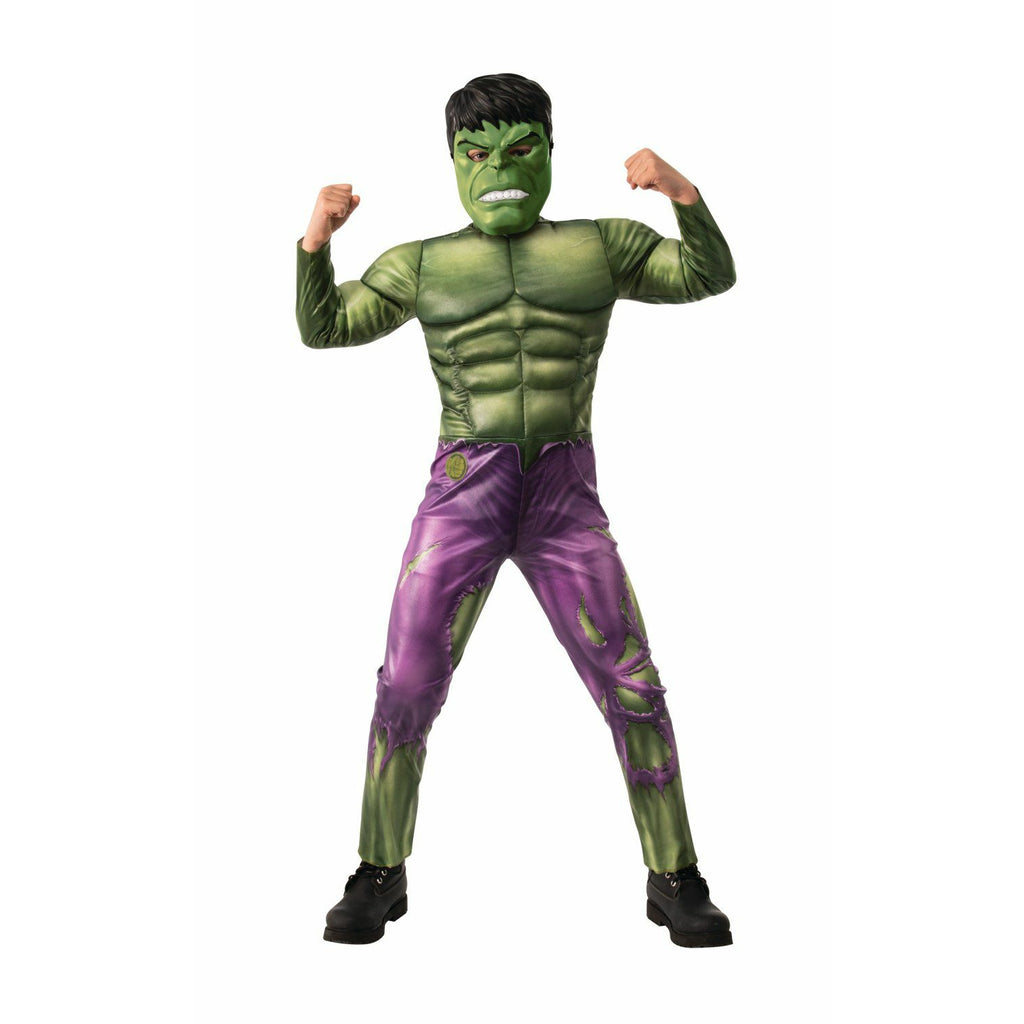 Déguisement Hulk : Avengers Assemble : 5/6 ans Rubie's en multicolore