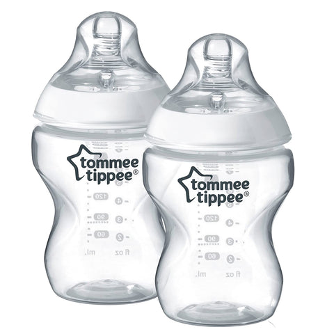 Tommee Tippee Feeding Closer to Nature Bottles 2 Pack 340ml - Peekaboo