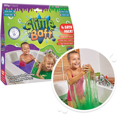  Zimpli Kids Slime Baff, Turn Water Into Gooey, Children's  Sensory and Bath Toy, Certified Biodegradable Gift, Red, 1 Count, 5.3 Ounce  (Pack of 1) : Health & Household