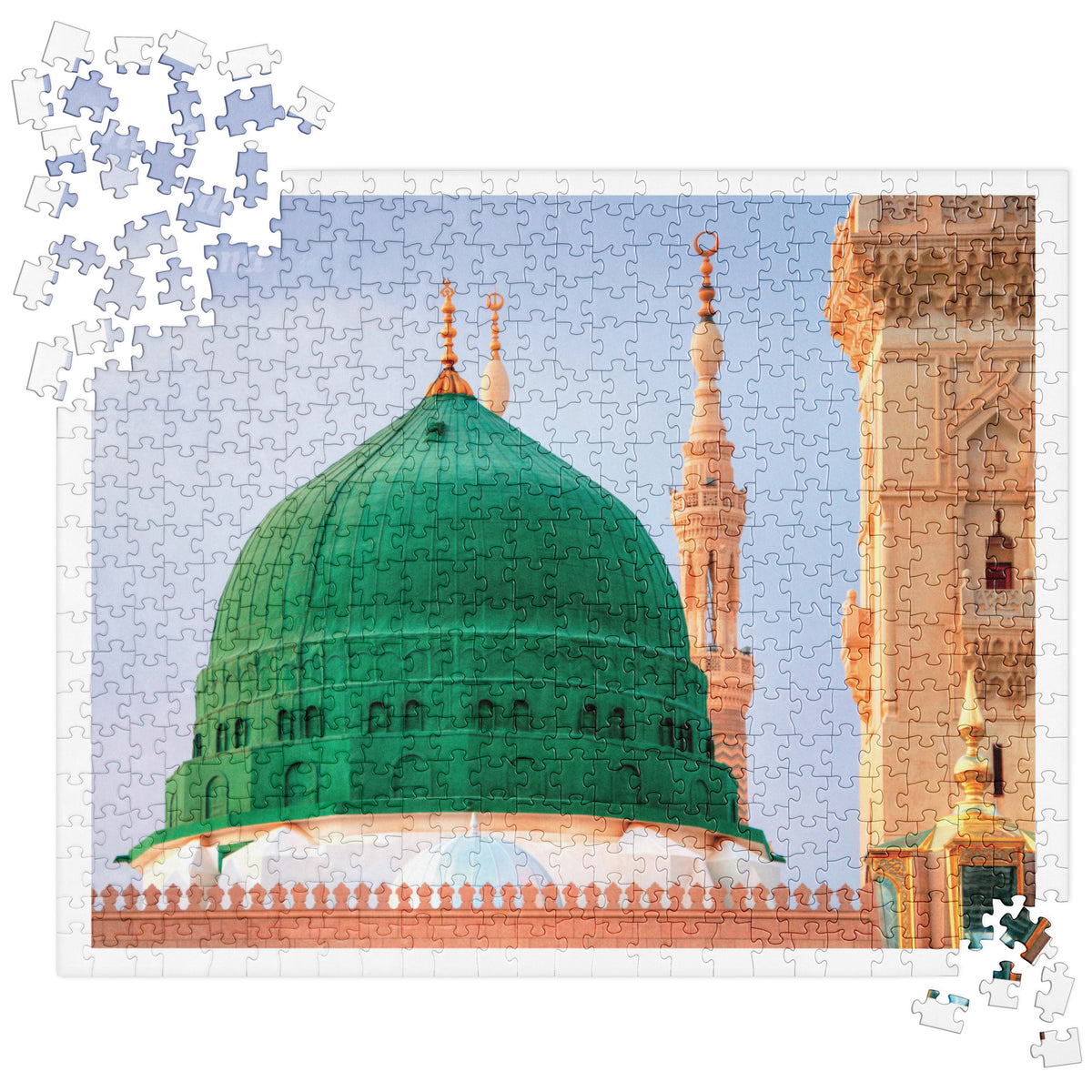 Islamic Jigsaw Puzzle 002 - Al Masjid Al Nabawi – 