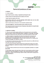 Hunter Scientific Terms and Conditions of Sale