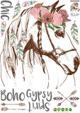 Boho Chic Gypsy Spirit Horse