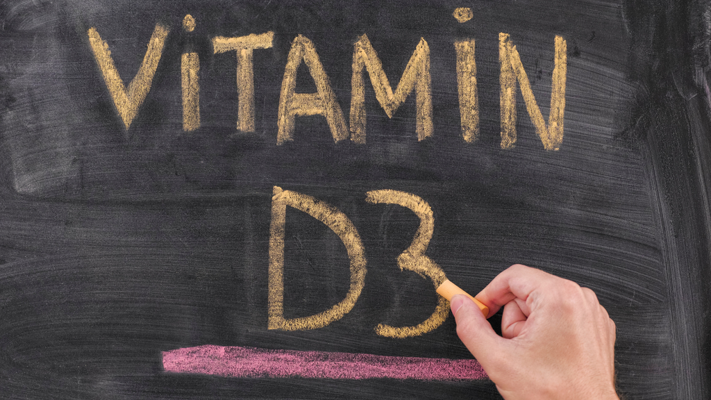 Vitamin D3 Schriftzug