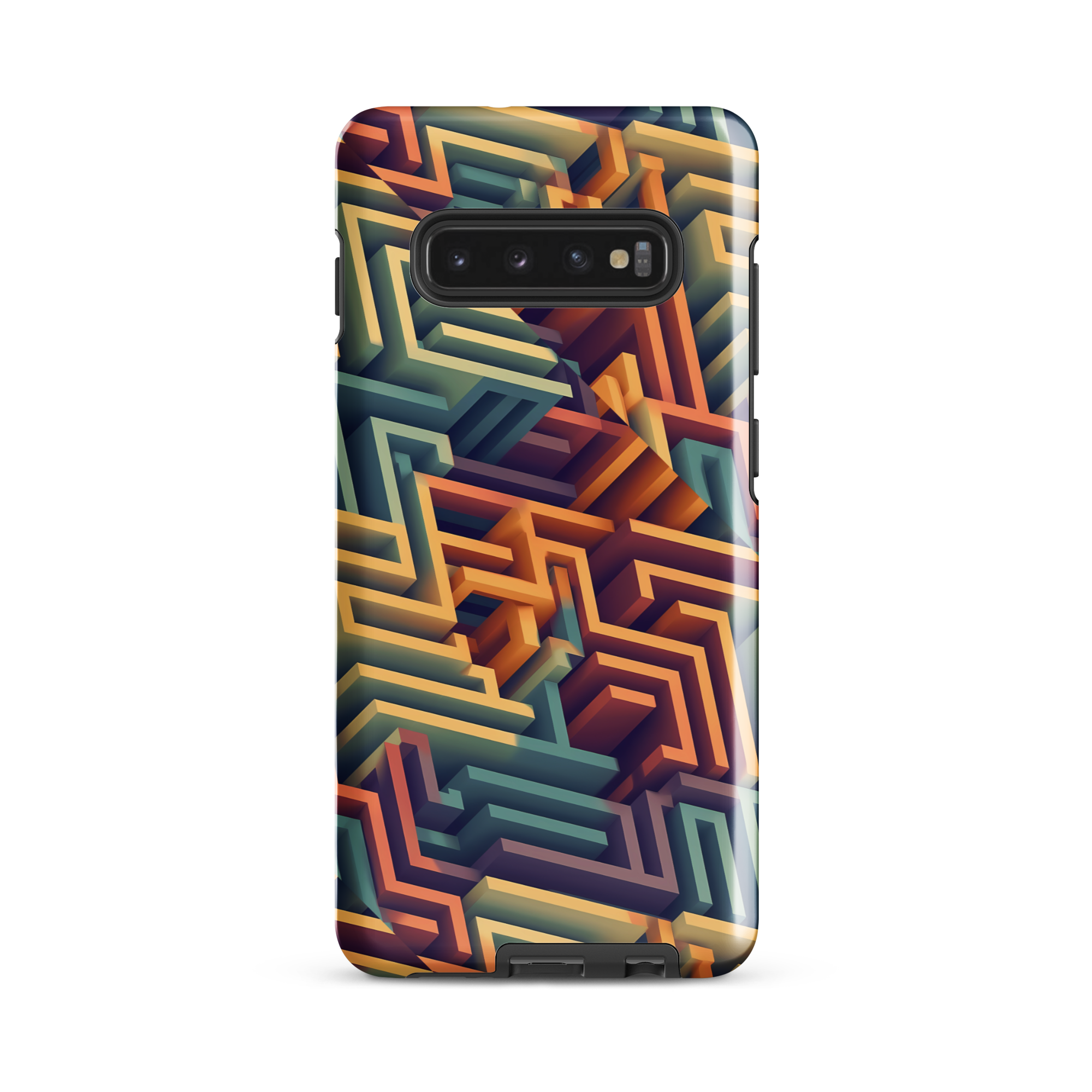 3D Maze Illusion | 3D Patterns | Tough Case for Samsung - #3