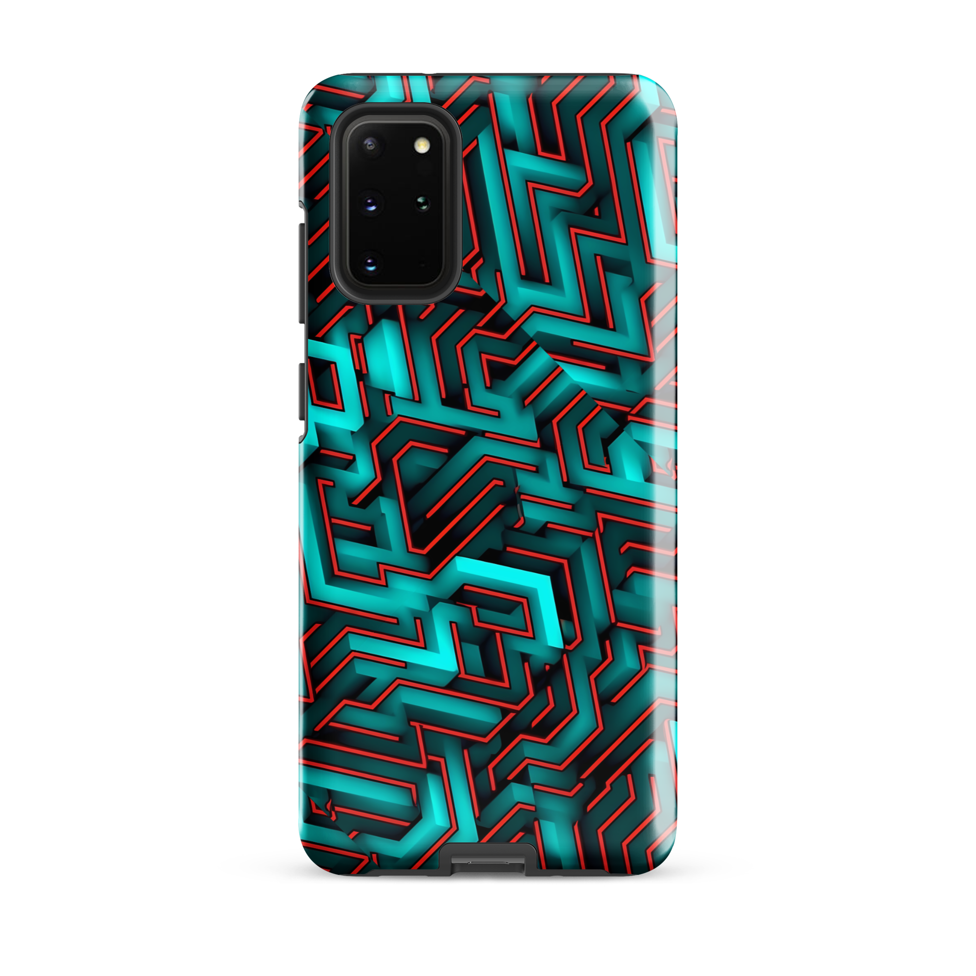 3D Maze Illusion | 3D Patterns | Tough Case for Samsung - #2
