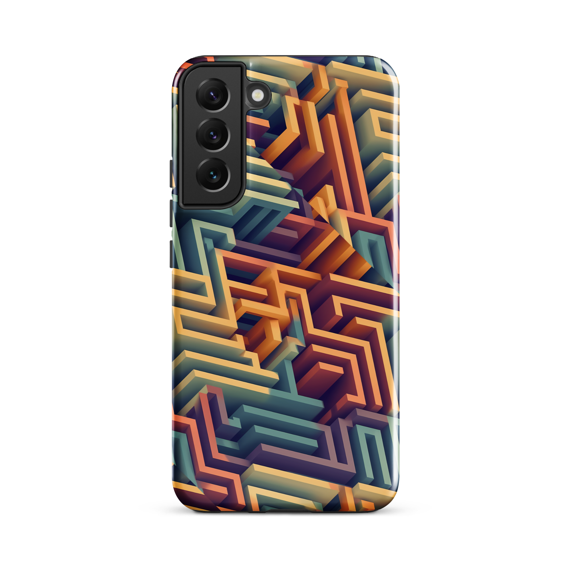 3D Maze Illusion | 3D Patterns | Tough Case for Samsung - #3