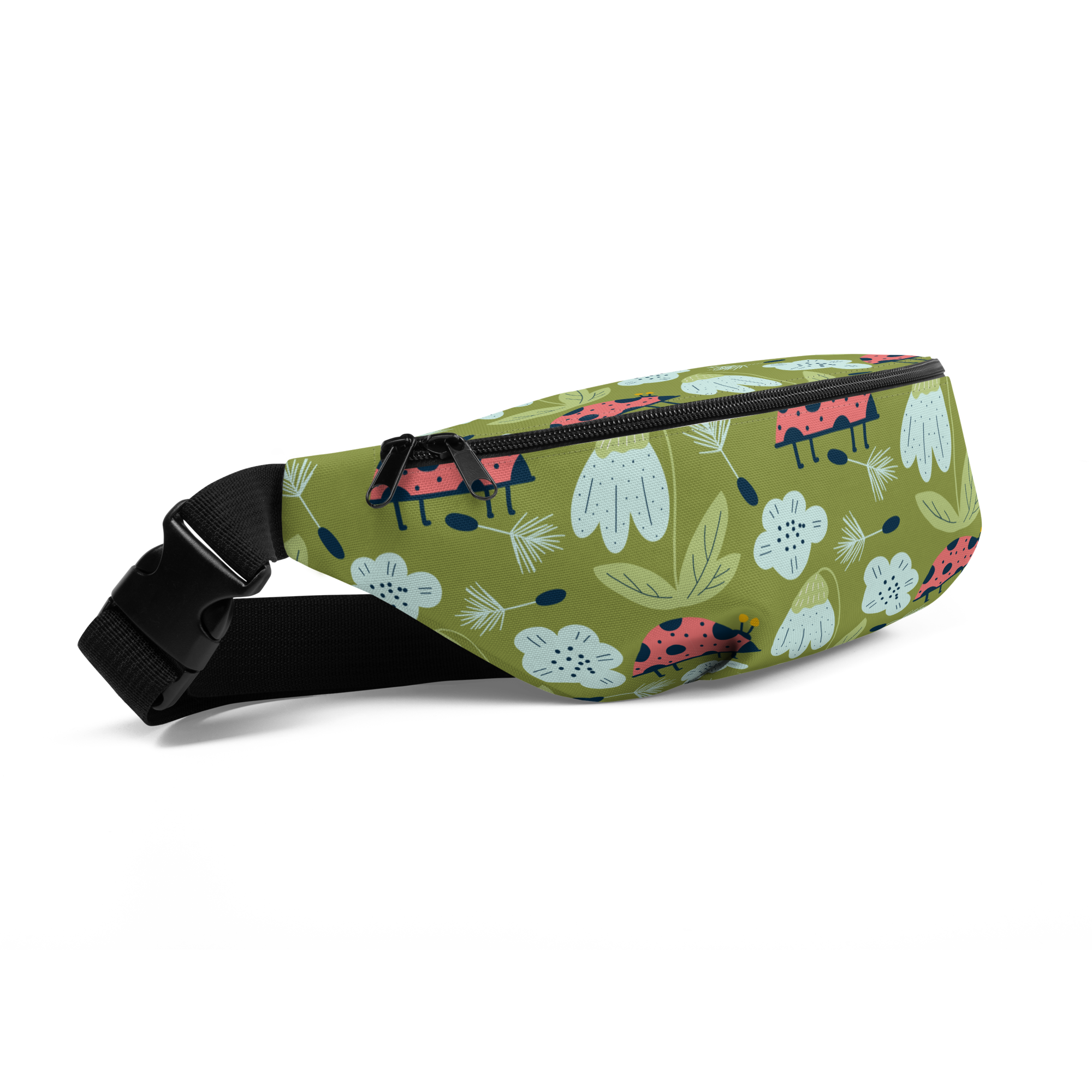 Scandinavian Spring Floral | Seamless Patterns | All-Over Print Fanny Pack - #5