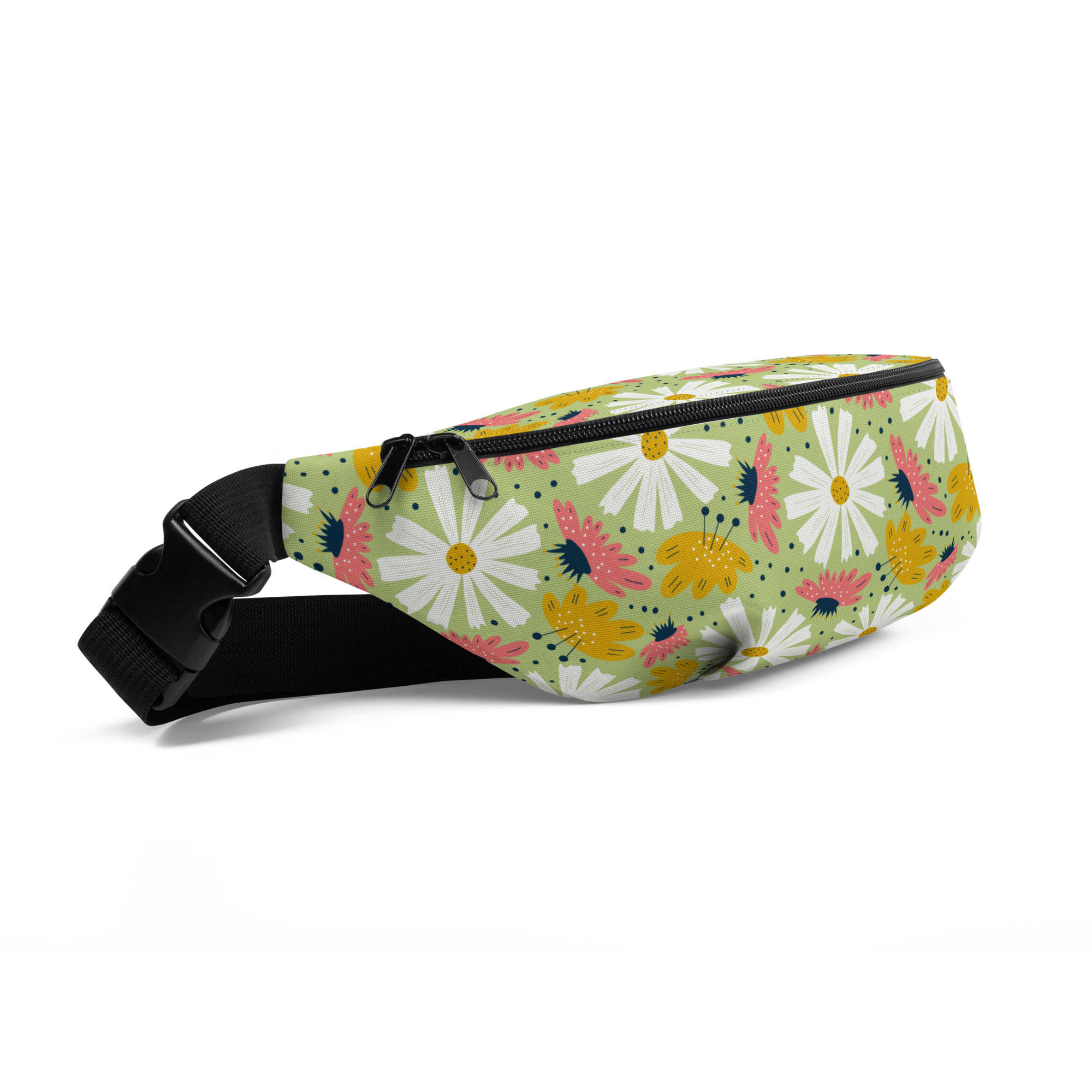 Scandinavian Spring Floral | Seamless Patterns | All-Over Print Fanny Pack - #4