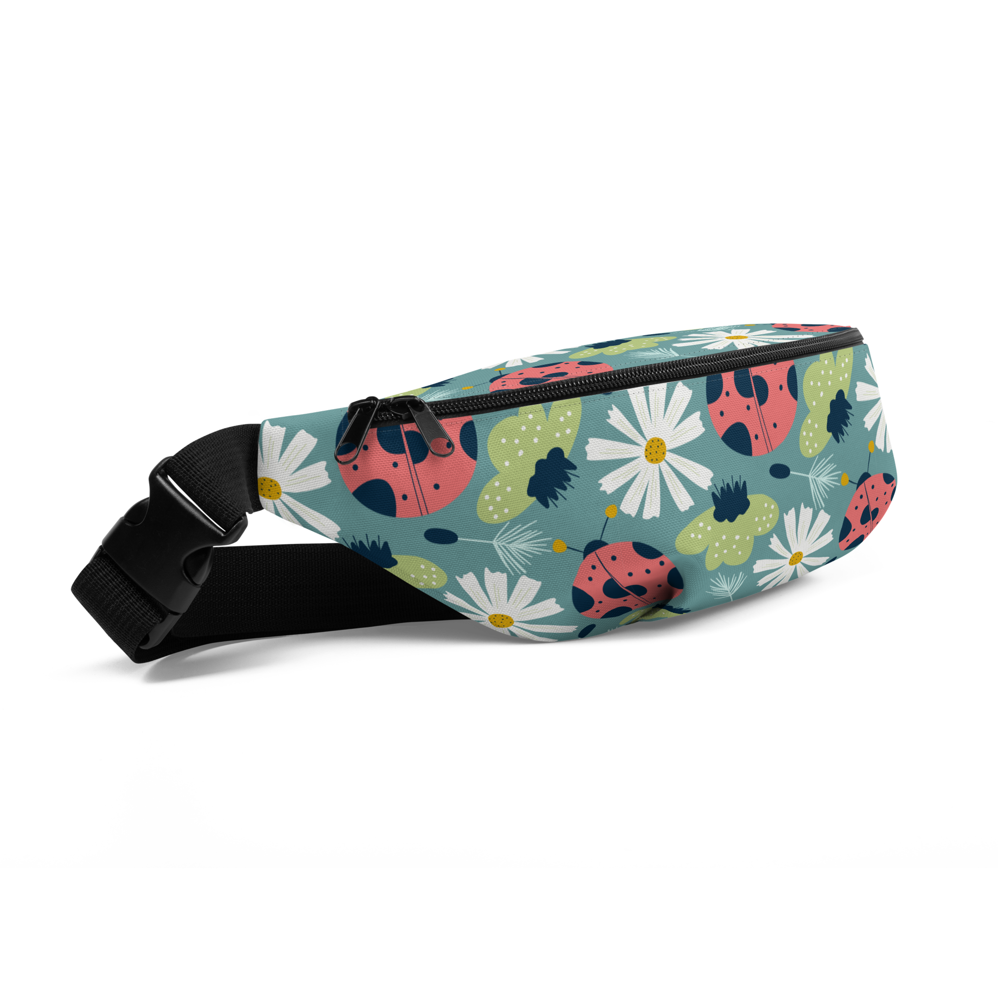 Scandinavian Spring Floral | Seamless Patterns | All-Over Print Fanny Pack - #2