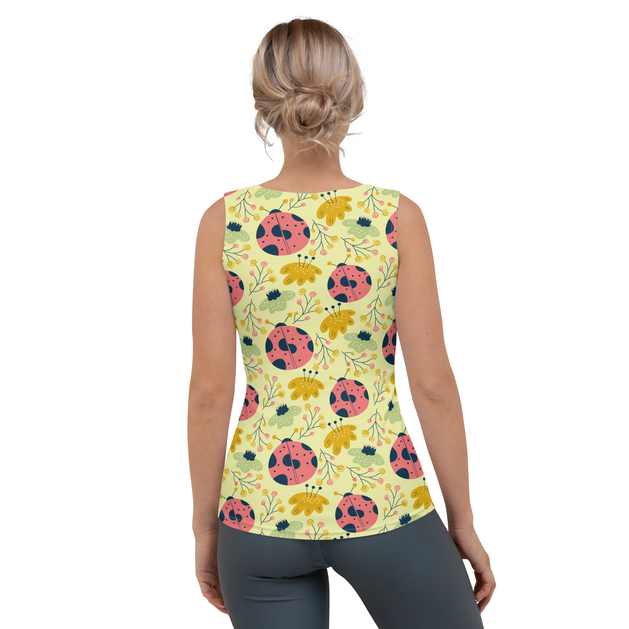 Scandinavian Spring Floral | Seamless Patterns | All-Over Print Women's Tank Top - #9