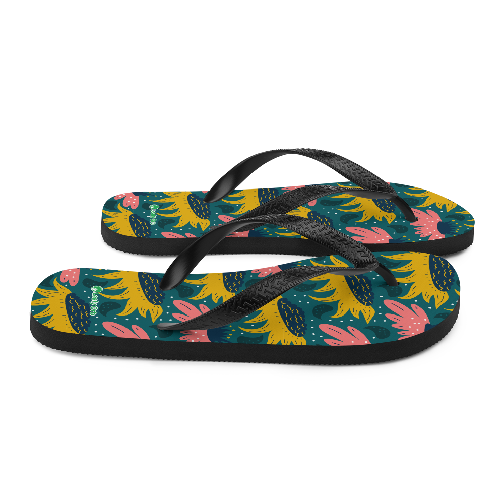 Scandinavian Spring Floral | Seamless Patterns | Sublimation Flip Flops - #8