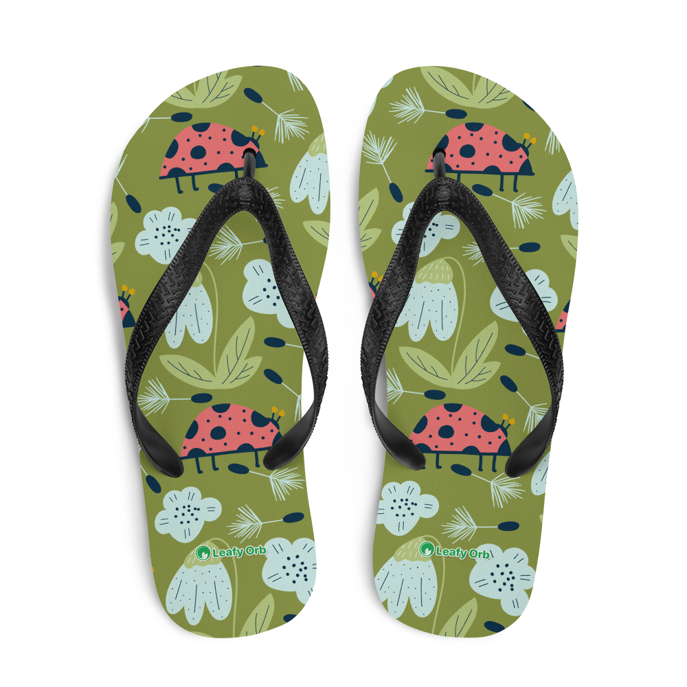 Scandinavian Spring Floral | Seamless Patterns | Sublimation Flip Flops - #5