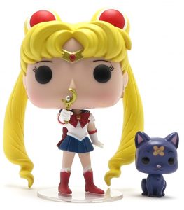 Funko-Pop-Sailor-Moon-Avec-Moon-Stick-et-Luna