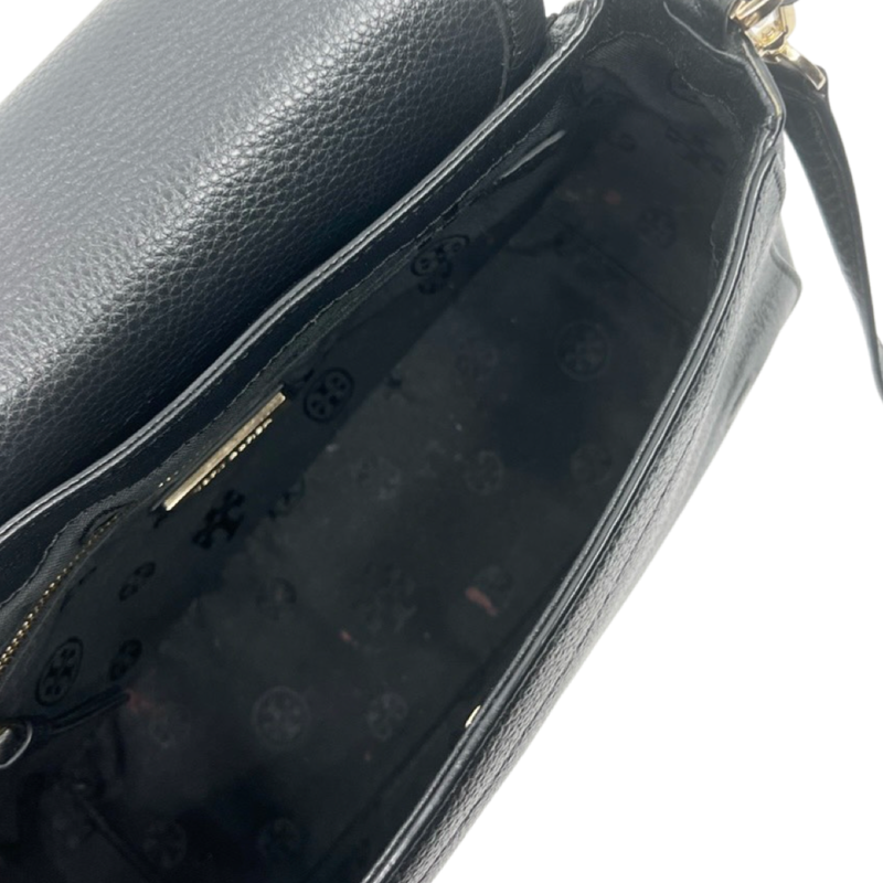 Tory Burch Black Leather Crossbody / Shoulder Handbag – Designer Resale  Collective