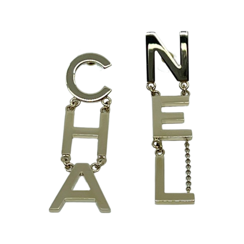 Chanel Gold Letter Drop Earrings – Designer Resale Collective