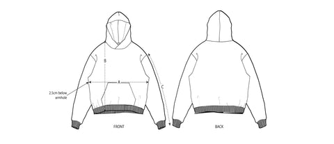 Hoodie size