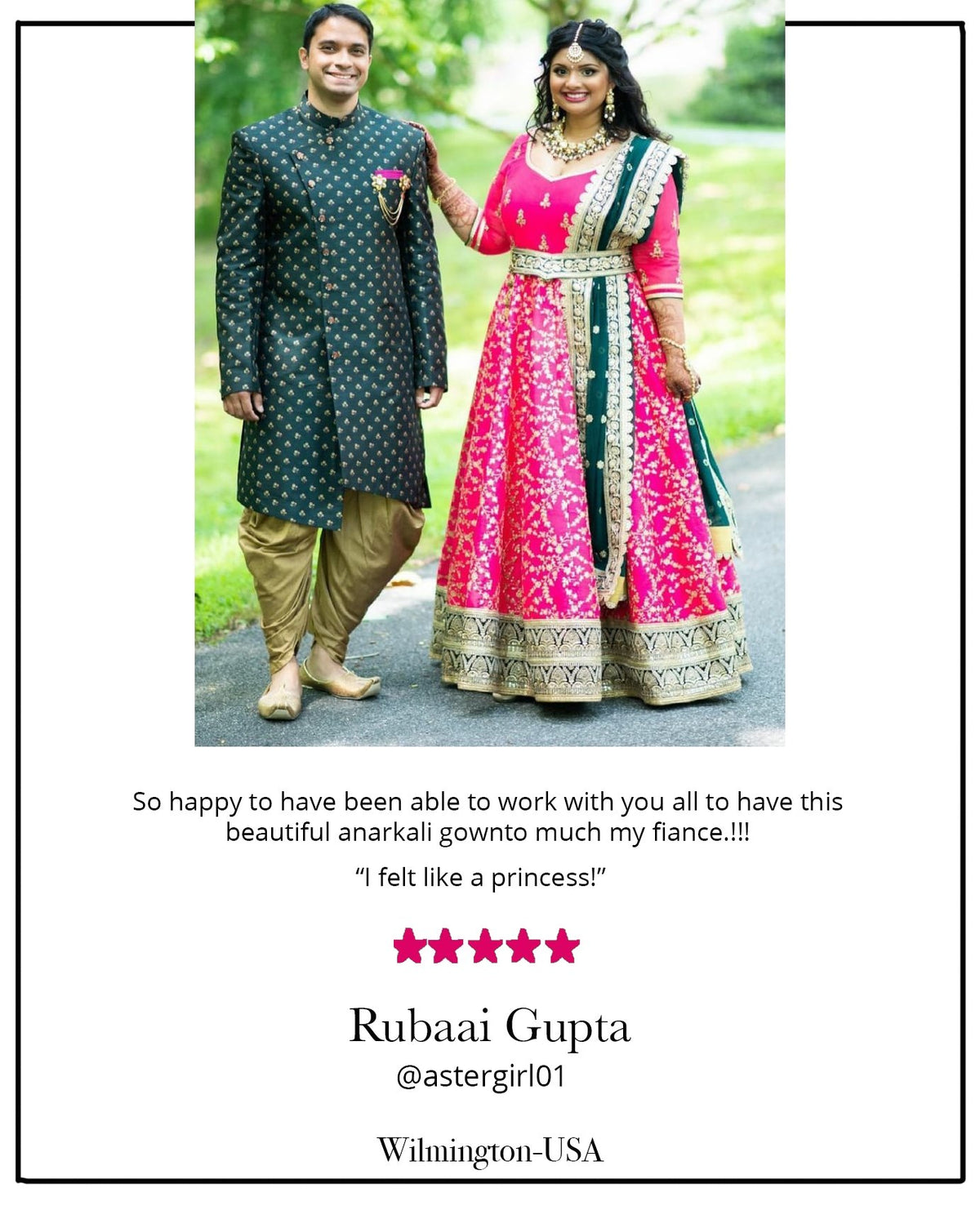 Bridal Lehenga & Groom Sherwani - Custom Made for You