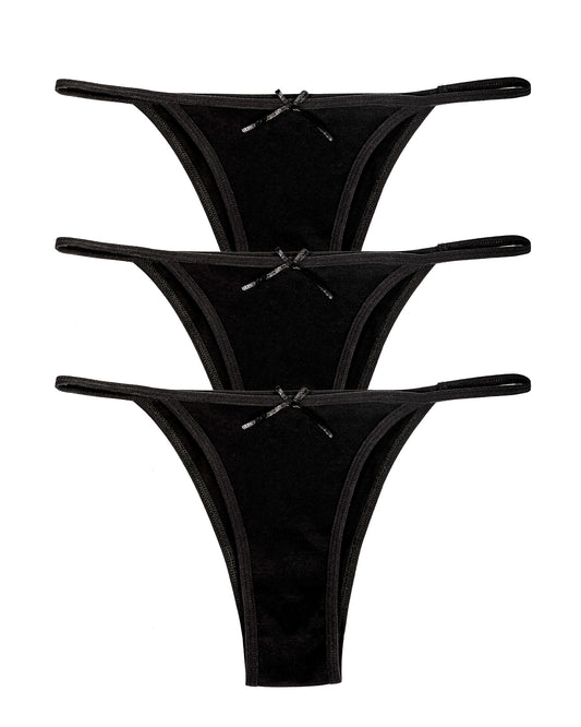 Pack of 3 Colored Brief Panties